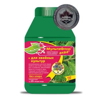 МультиФлор АКВА 250мл для ХВОЙНЫХ раст.