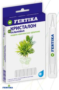 Фертика Кристалон ДЛЯ ПАЛЬМОВЫХ, фикусов, драцен, юкк,5х2= 10мл (жидкий)/24