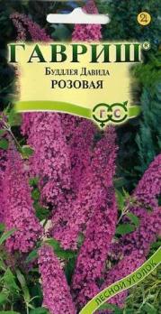 Будлея Давида вид.розовая сер.Лесной уголок