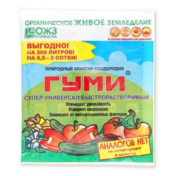 Гуми-30 Супер-Универсал Быстрорастворимый 100гр повыш.урожай,защита /30шт/