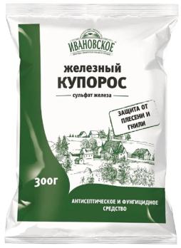 Железный купорос 300гр (антисептик,фунгицид) сер.ФХ Ивановское