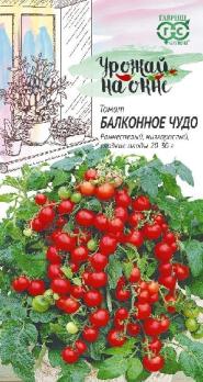 Томат Балконное Чудо 0,05гр сер.Урожай на окне /раннеспелый низкорослый