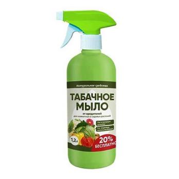 Мыло Табачное 1л с РАСПЫЛИТЕЛЕМ /12шт/