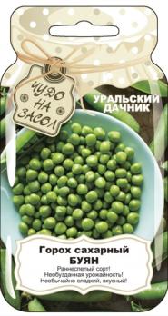 Горох Буян 5гр сахарный сер.ЧУДО НА ЗАСОЛ /раннеспелый невысокий очень урожайный сорт