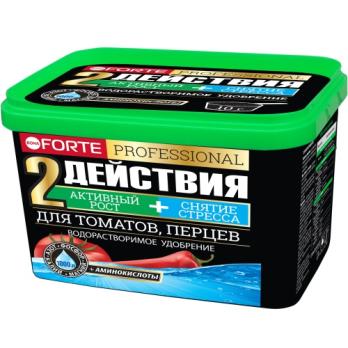 Удобрение с аминокислотами для Томатов Перцев 500гр ТМ Bona Forte /12шт