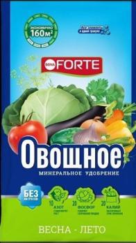 Удобрение комплексное 1кг Овощное гранулированное с микроэлементами ТМ Bona Forte /25шт