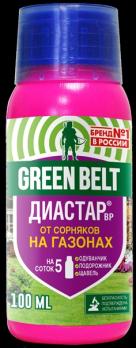 Диастар 100мл ЗАЩИТА от сорняков на газонах ТМ Грин Бэлт /40шт