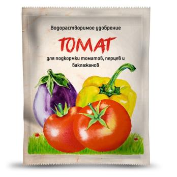 Удобрение водорастворимое 20гр для подкормки ТОМАТ /50шт
