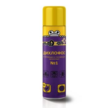 Дихлофос №1 200мл (от летающих и ползающих насекомых) ТМ Nadzor