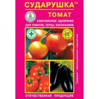 Удобрение СУДАРУШКА А 60гр ТОМАТ (комплексное для томато,перца,баклажанов)/120шт/ - Агровит