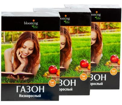 Газон НИЗКОРОСЛЫЙ  1кг /СЗ  Германия сер.Blooming Life (шт.)