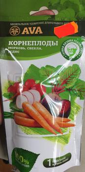 АVА 100гр. для КОРНЕПЛОДОВ удобрение  /20шт