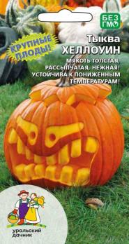 Тыква Хеллоуин 5шт /популярный высокоурожайный среднеспелый сорт