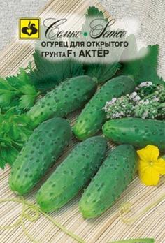 Огурец Актер F1 1гр /среднеранний дружносозревающий