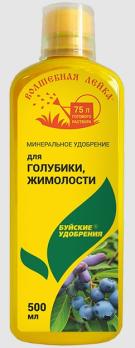 Удобрение для Голубики и Жимолости 0,5л минеральное сер.Волшебная Лейка /12шт/ 