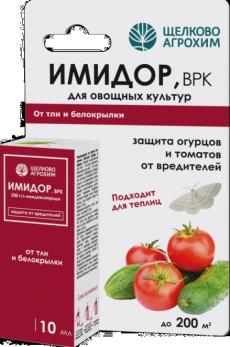 Имидор ВРК 10мл/200м2 ИНСЕКТИЦИД д/защиты томатов и огурц от вредит.(ТЛИ и БЕЛОКРЫЛКИ) /40шт/04.-08.