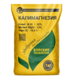 Калимагнезия 1кг комплексное минеральное удобрение /13шт/ 04.-09.