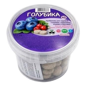 Удобрение комплексное Голубика 40шт (таблеток) /12шт