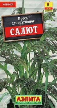 АКЦИЯ!!! Просо декоративное Салют 0,5гр /однолетник/12.27