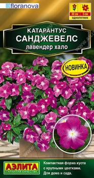 Катарантус Санджевелс Лавендер Хало 7шт Сел.Floranova Золотая серия /однолетник
